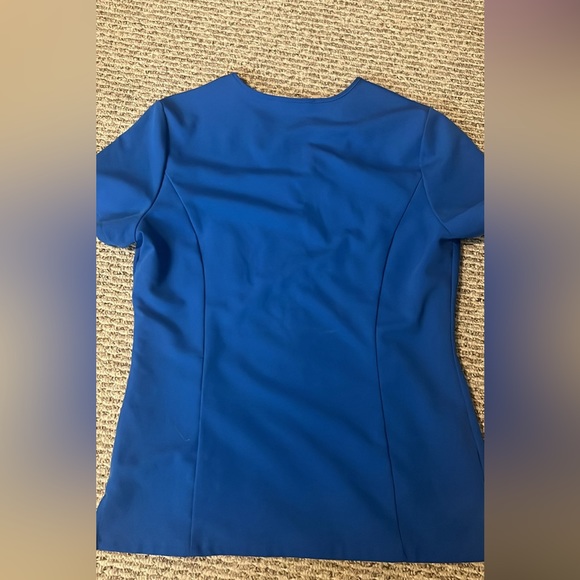 Figs Tops Figs Royal Blue Slim Catarina One Pocket Scrub Top Poshmark